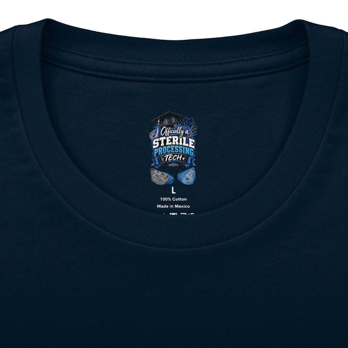 Sterile Processing Tech Graduation T‑Shirt — "Officially a Sterile Processing Tech"