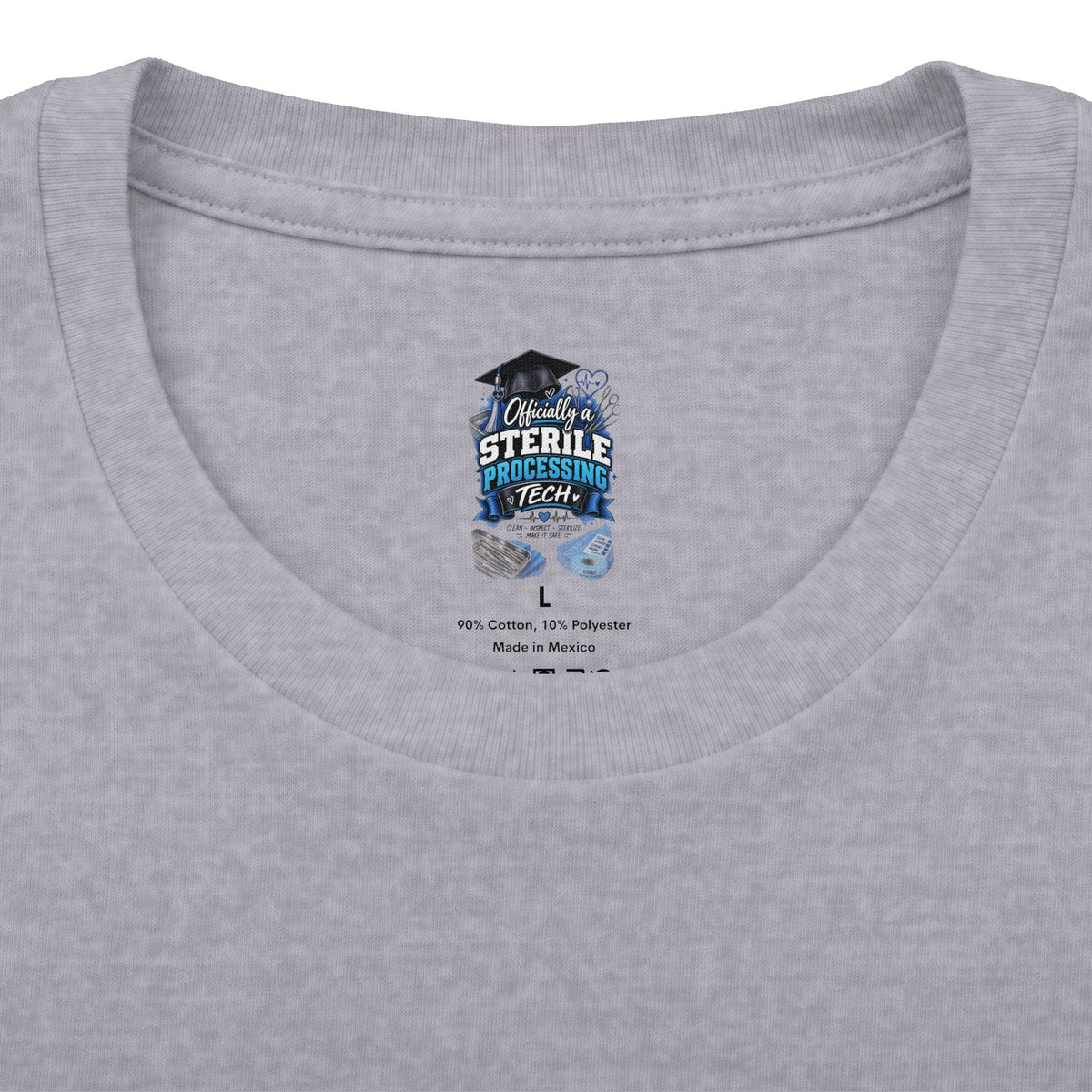 Sterile Processing Tech Graduation T‑Shirt — "Officially a Sterile Processing Tech"