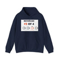 Beverage #3 of 4 Hoodie – Funny Coffee Count Graphic Sweatshirt