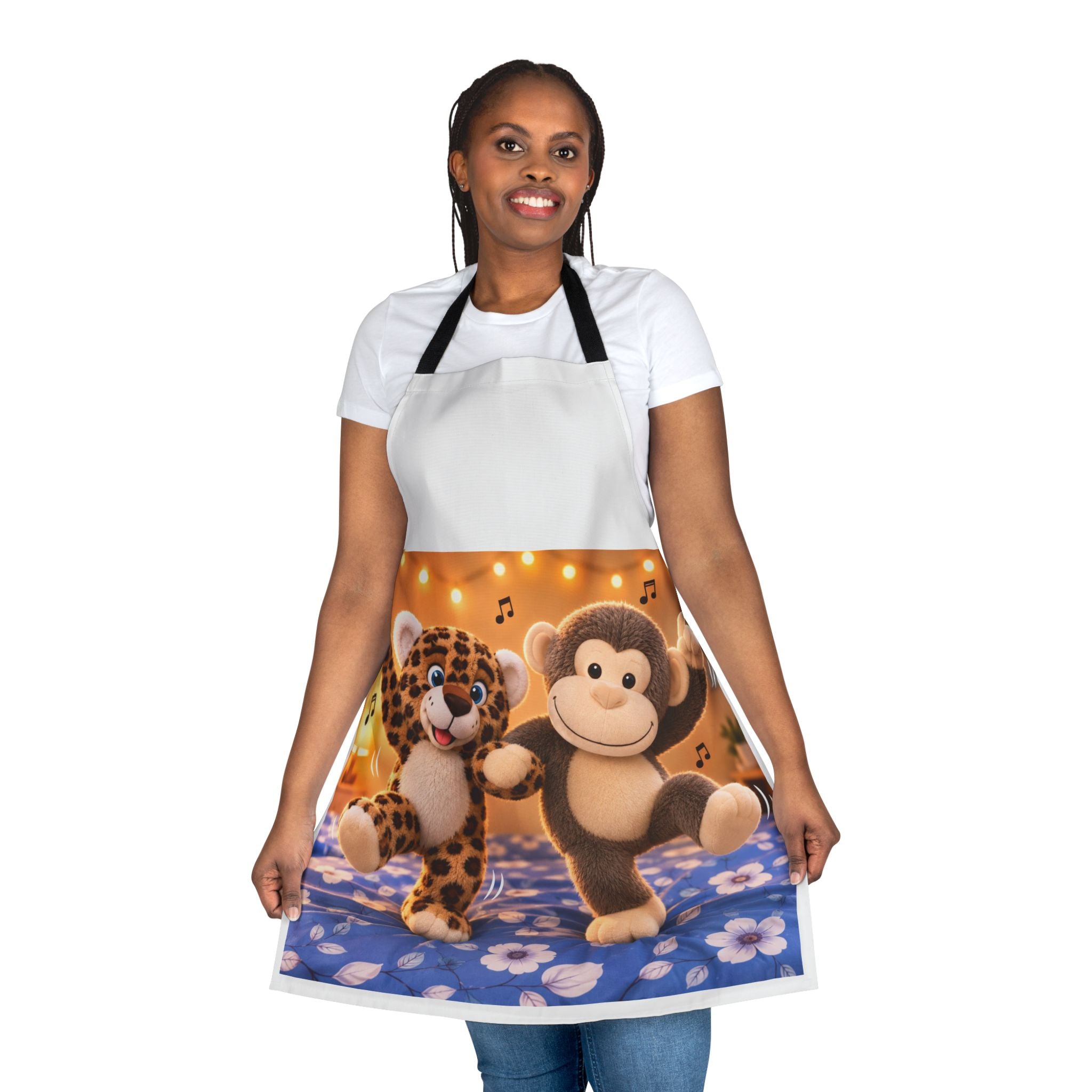 Apron, 5-Color Straps (AOP)