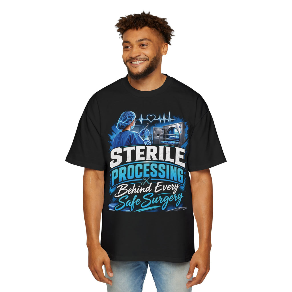 Sterile Processing Tee - "Sterile Processing: Behind Every Safe Surgery" Medical Technician Shirt