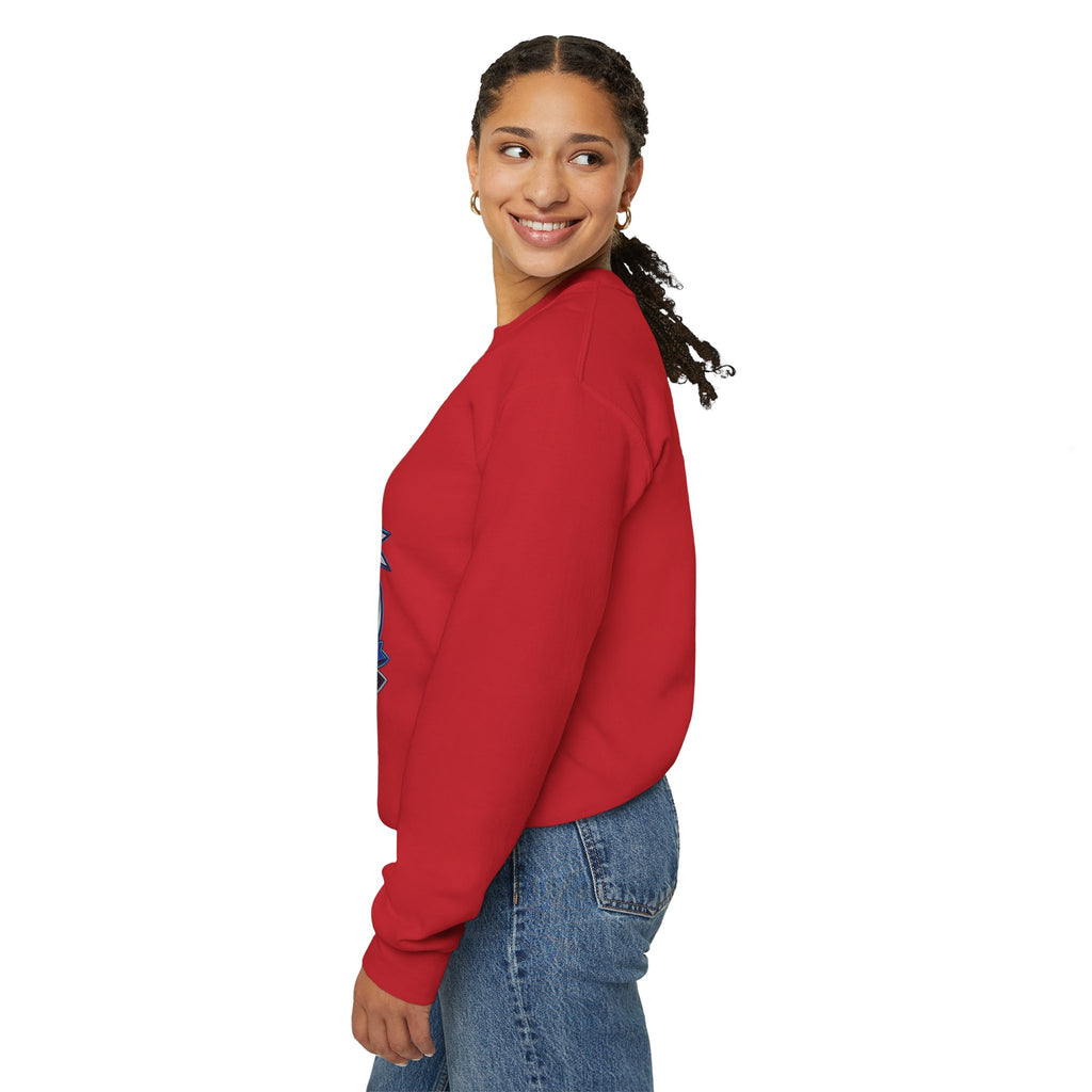 Crewneck Sweatshirt — “The OR Starts With Us” Sterile Processing Surgical Team Design