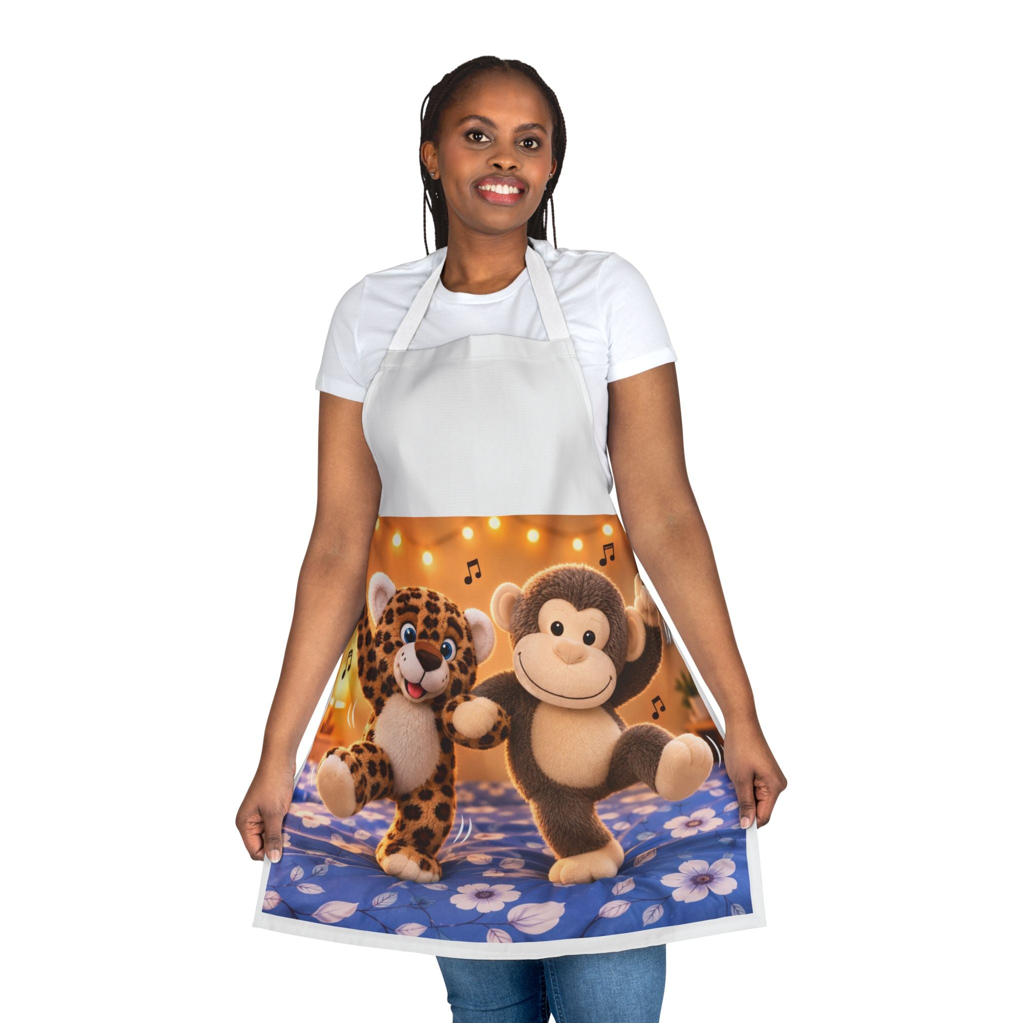 Apron, 5-Color Straps (AOP)