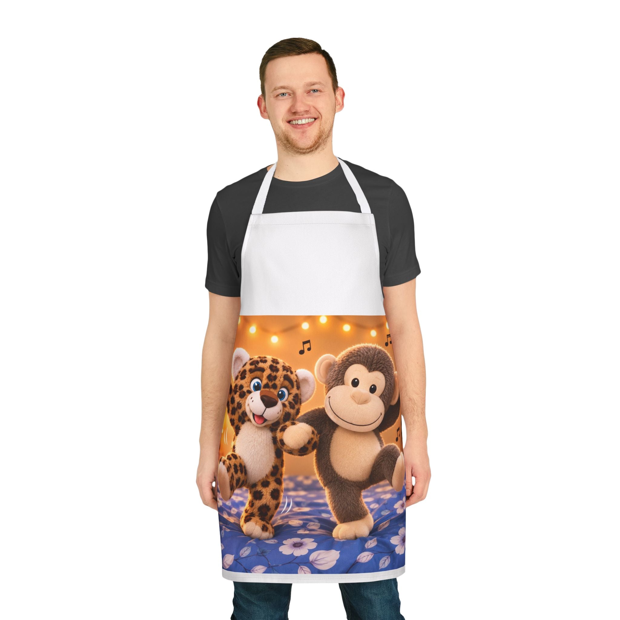 Apron, 5-Color Straps (AOP)