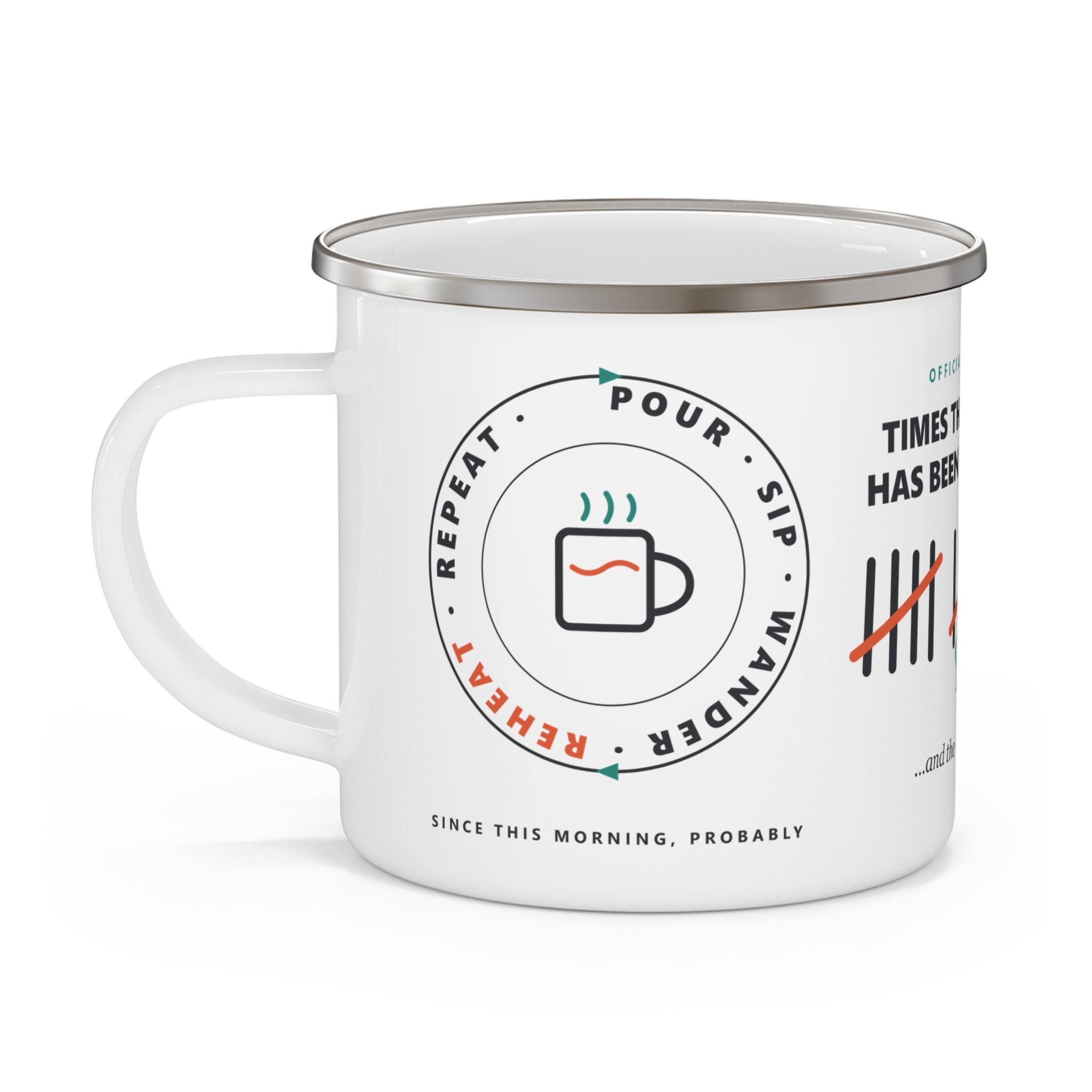 Enamel Camping Mug