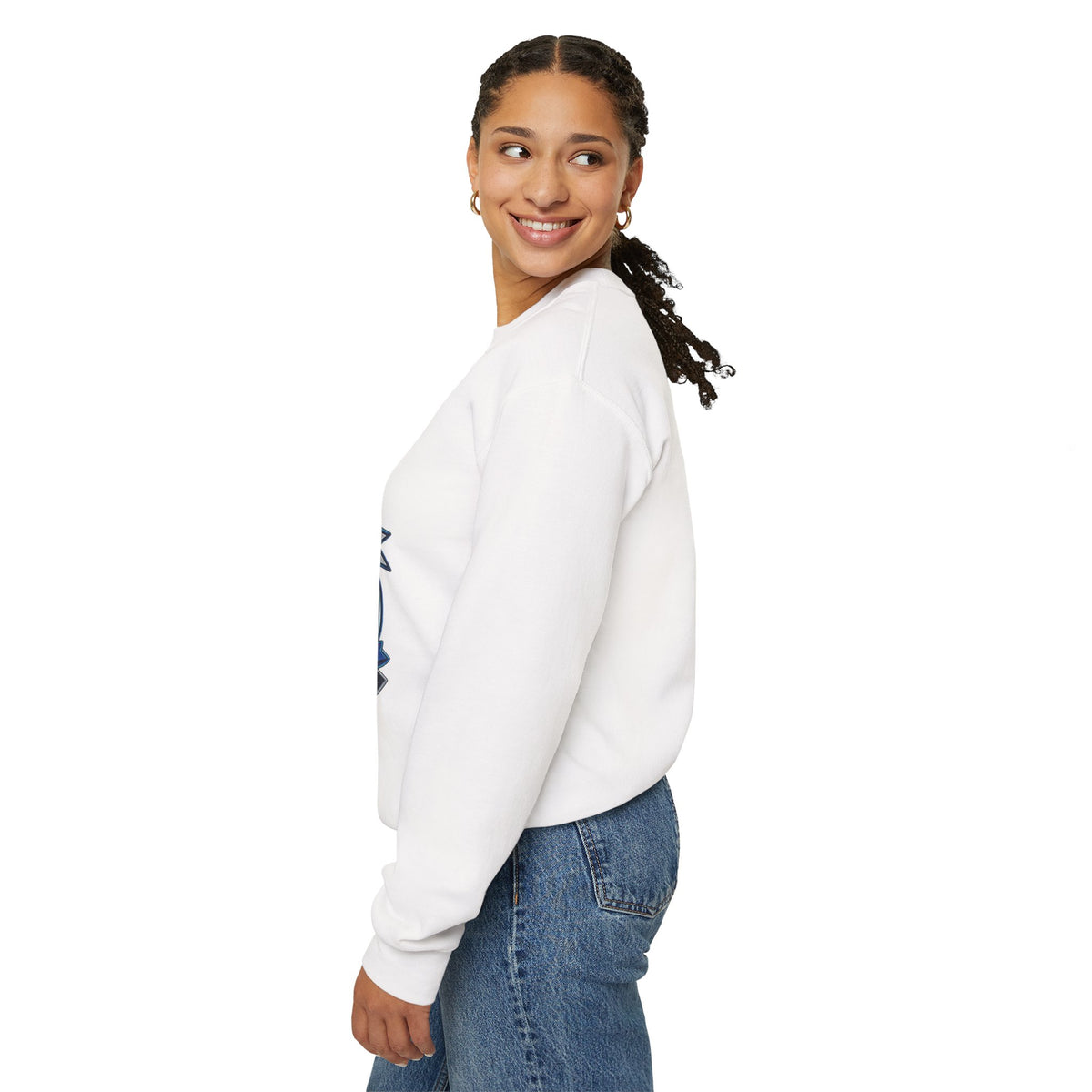 Crewneck Sweatshirt — “The OR Starts With Us” Sterile Processing Surgical Team Design