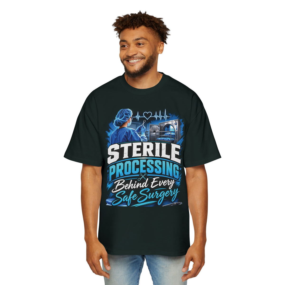 Sterile Processing Tee - "Sterile Processing: Behind Every Safe Surgery" Medical Technician Shirt