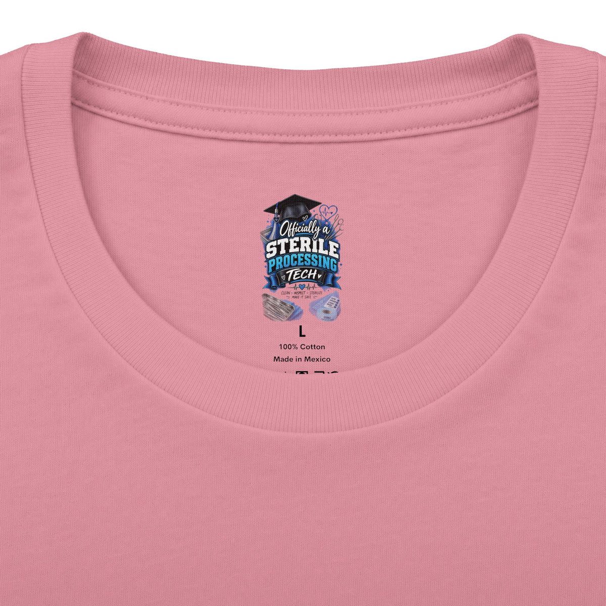 Sterile Processing Tech Graduation T‑Shirt — "Officially a Sterile Processing Tech"