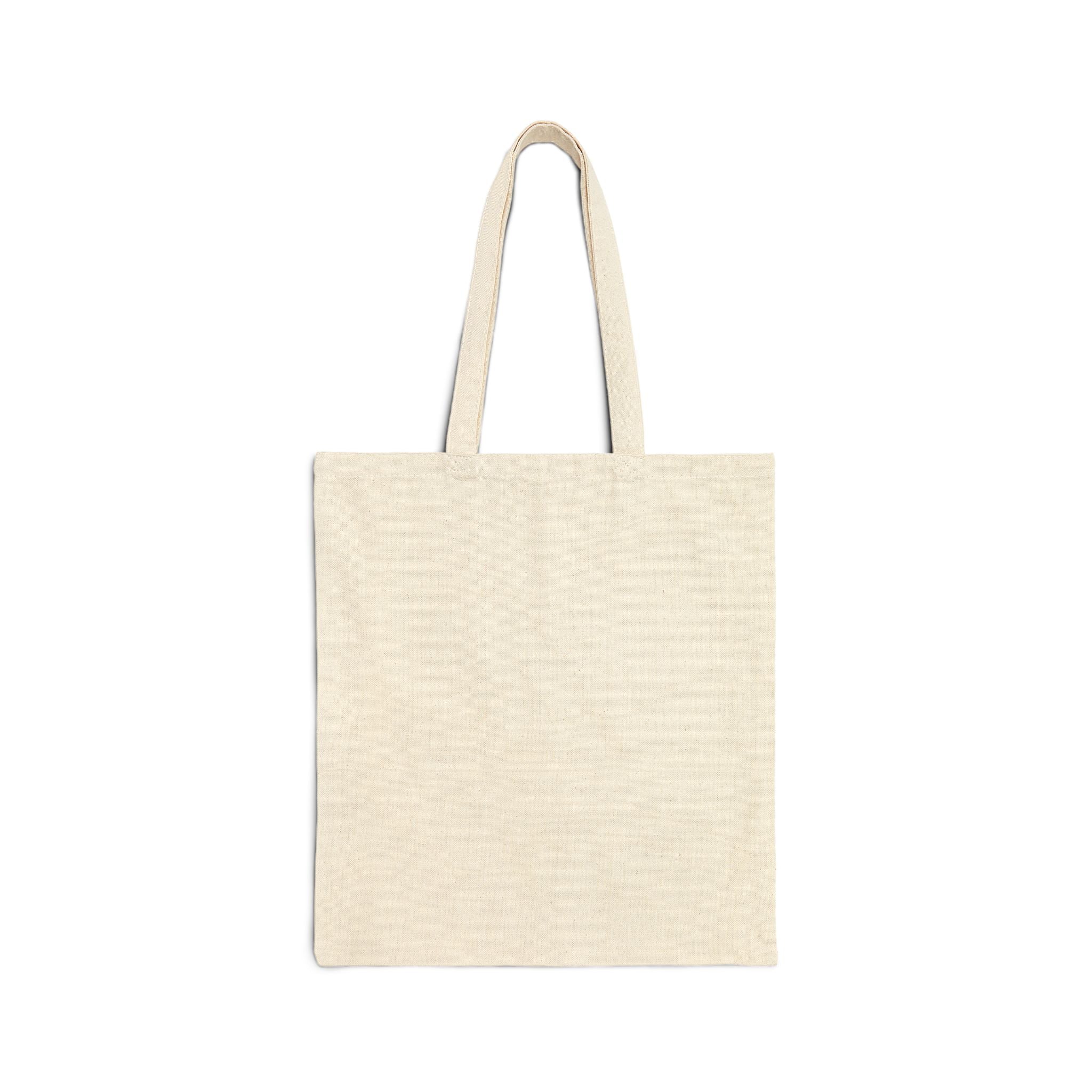 Tote Bag — "Beverage #3 of 4" Hydration Status Canvas Tote (Funny Coffee Mug Tracker)