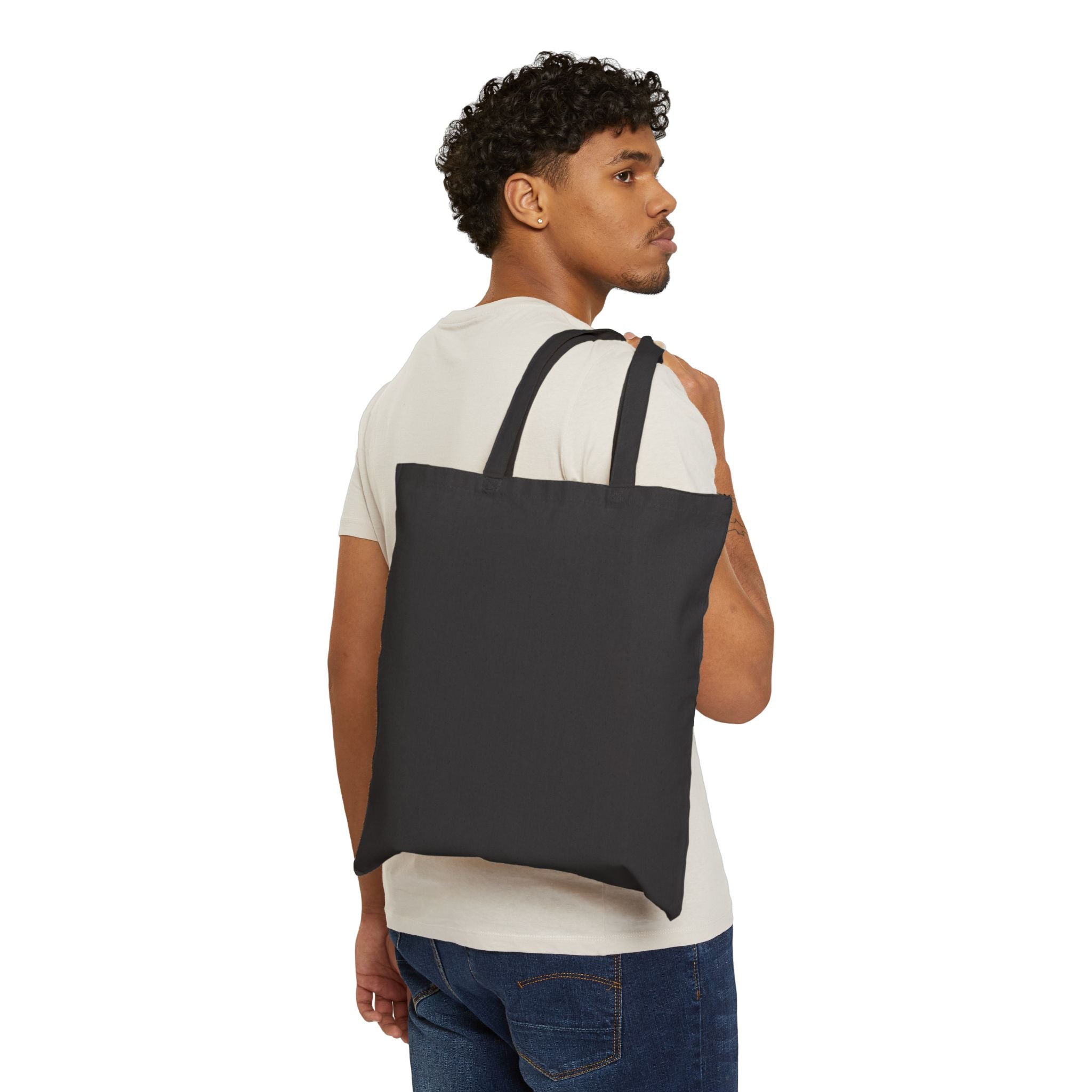 Still Late. Canvas Tote Bag – Funny Retro Typography Grocery & Everyday Reusable Shopper