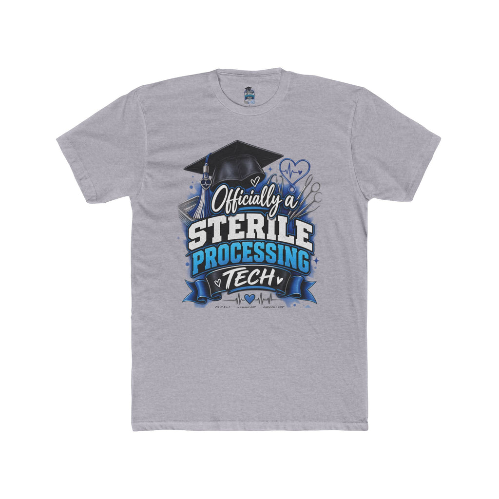 Sterile Processing Tech Graduation T‑Shirt — "Officially a Sterile Processing Tech"