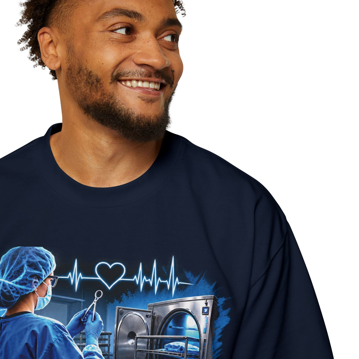 Sterile Processing Tee - "Sterile Processing: Behind Every Safe Surgery" Medical Technician Shirt
