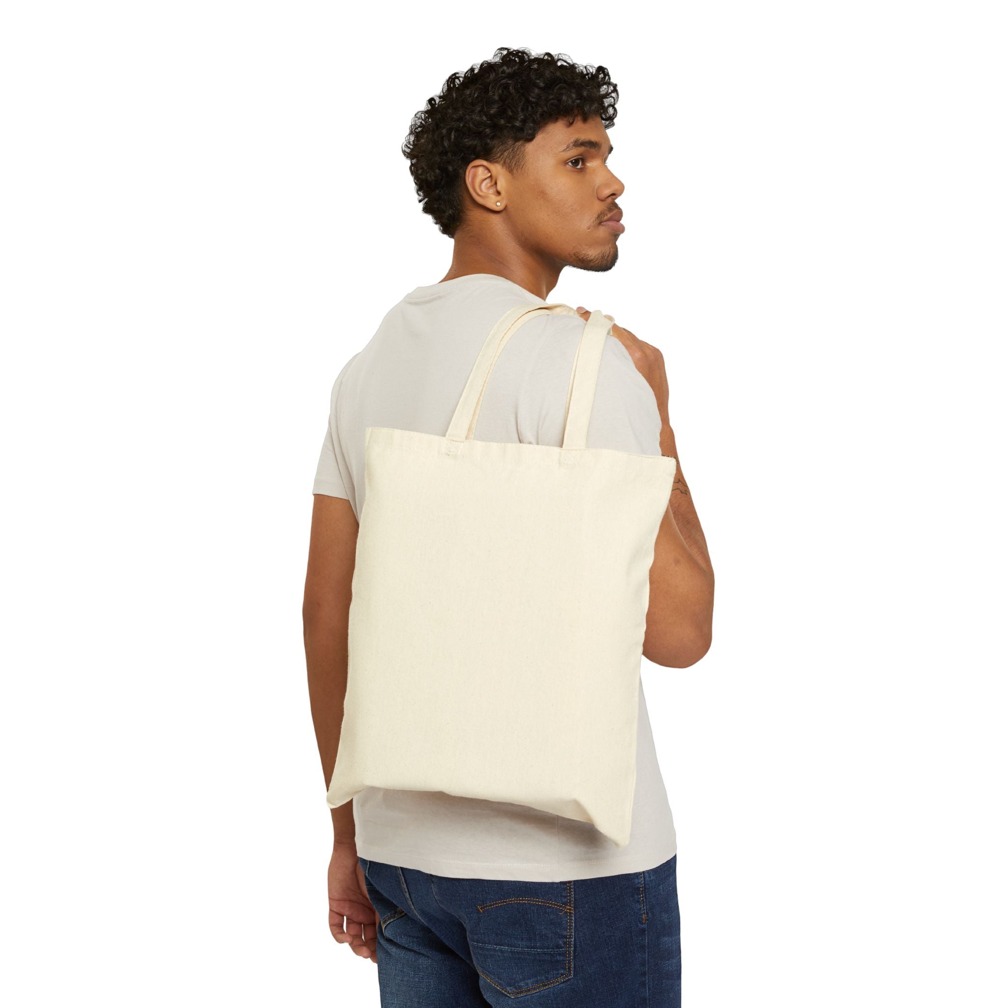 Still Late. Canvas Tote Bag – Funny Retro Typography Grocery & Everyday Reusable Shopper
