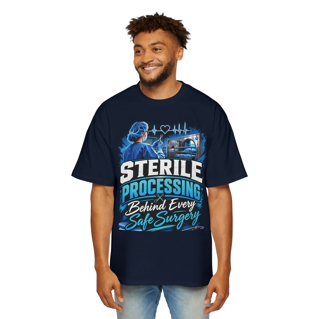 Sterile Processing Tee - "Sterile Processing: Behind Every Safe Surgery" Medical Technician Shirt