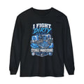 Long Sleeve T-Shirt — "I Fight Dirty" Sterile Processing Tech Graphic